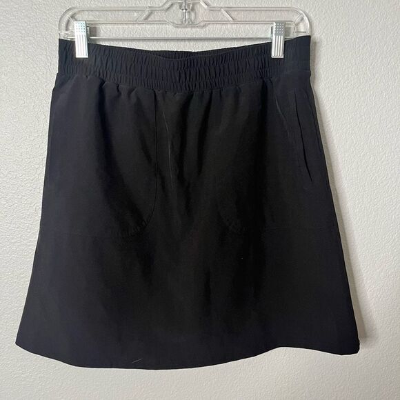 Lemon Way Women’s Skort Black Short Elastic Waist Sporty Golf Tennis Size Small - Picture 1 of 5